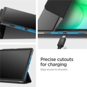Spigen Smart Fold dėklas planšetei Galaxy Tab A9+ / A11+ Plus 11.0 X210 / X215 / X216 / X230 / X235 / X236 juodos spalvos - Image 25