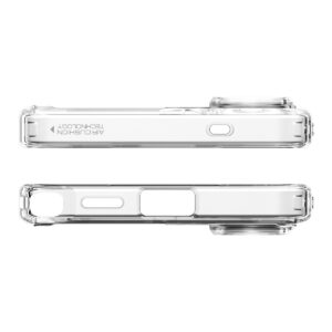 Spigen Ultra Hybrid Mag MagSafe dėklas skirtas Samsung Galaxy S26 Ultra - Clear and White - Image 15