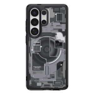 Spigen Ultra Hybrid Mag MagSafe dėklas skirtas Samsung Galaxy S26 Ultra Zero One - Clear Black - Image 12
