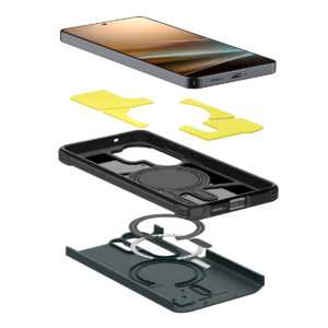 Spigen Tough Armor Mag MagSafe dėklas skirtas Samsung Galaxy S26 Ultra - žalios spalvos - Image 16
