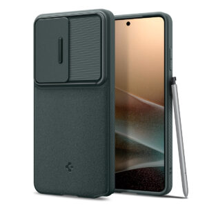 Spigen Optik Armor dėklas skirtas Samsung Galaxy S26 Ultra - žalios spalvos - Image 10