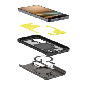 Spigen Tough Armor Mag MagSafe dėklas skirtas Samsung Galaxy S26+ - pilkos spalvos - Image 16