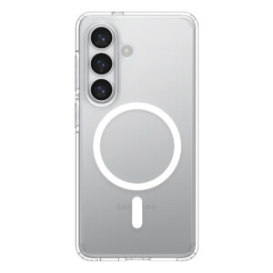 Spigen Ultra Hybrid Mag MagSafe dėklas skirtas Samsung Galaxy S26 - skaidruus ir baltos spalvos - Image 12