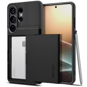 Spigen Slim Armor CS dėklas Samsung Galaxy S26 Ultra juodos spalvos - Image 15