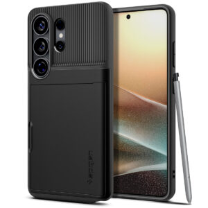 Spigen Slim Armor CS dėklas Samsung Galaxy S26 Ultra juodos spalvos - Image 12