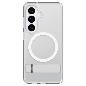 Spigen Ultra Hybrid S Mag MagSafe dėklas skirtas Samsung Galaxy S26 - skaidruus ir baltos spalvos - Image 14