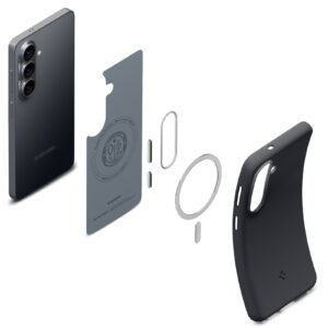 Spigen Nano POP Mag MagSafe dėklas Samsung Galaxy S26 Black sesame - Image 23