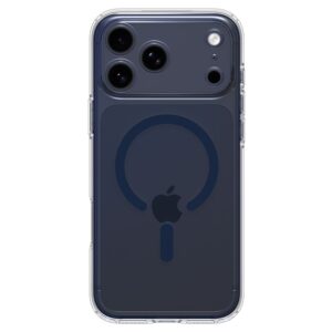 Spigen Ultra Hybrid MagSafe dėklas skirtas Apple iPhone 17 Pro - Clear mėlynos spalvos - Image 19