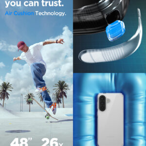 Spigen ULTRA HYBRID Samsung Galaxy A57 5G SKAIDRUS dėklas - Image 24