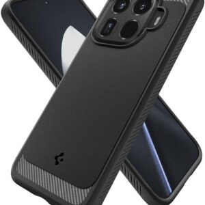 Spigen Rugged Armor dėklas telefonui Xiaomi 15T Pro matinės juodos spalvos - Image 18