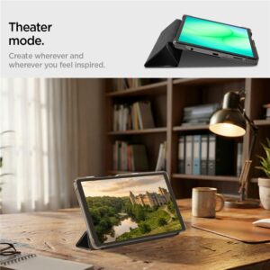 Spigen Smart Fold Galaxy Tab A9 / A11 8.7 X110 / X115 / X133 / X135 matinės juodos spalvos - Image 18