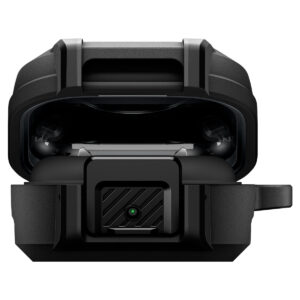 Spigen Lock Fit Samsung Galaxy Buds 4 / 4 Pro Matte juodos spalvos - Image 15