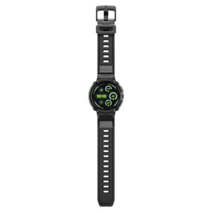 Spigen Rugged Armor Pro + Stand, matinės juodos spalvos - Google Pixel Watch 4 45mm - Image 2