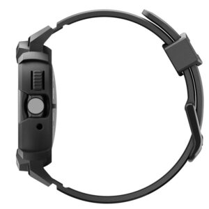 Spigen Rugged Armor Pro + Stand, matinės juodos spalvos - Google Pixel Watch 4 45mm - Image 16
