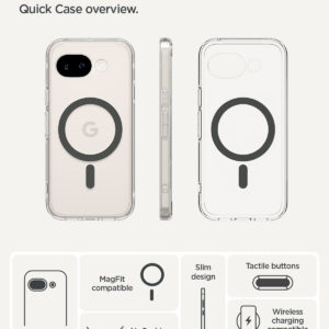 Spigen Ultra Hybrid MagSafe, clear graphite - Google Pixel 10a - Image 7