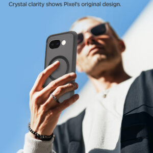 Spigen Ultra Hybrid MagSafe, frost juodos spalvos - Google Pixel 10a - Image 9