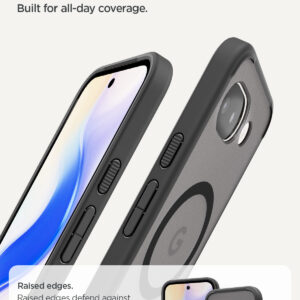 Spigen Ultra Hybrid MagSafe, frost juodos spalvos - Google Pixel 10a - Image 10