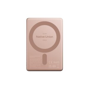 Native Union Active Magnetic Power Bank 5000mAh - Apricot - Image 4