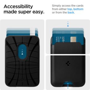 Spigen Valentinus Wallet Magsafe 3 card, juodos spalvos - Image 11