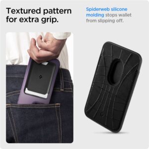 Spigen Valentinus Wallet Magsafe 3 card, juodos spalvos - Image 12