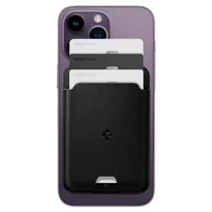 Spigen Valentinus Wallet Magsafe 3 card, juodos spalvos - Image 16