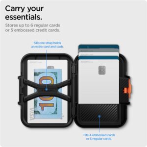 Spigen Lock Fit MagSafe - Magnetic Wallet (Black) - Image 14