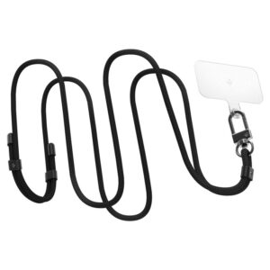 Spigen Universal Strap Set Crossbody & Wrist - Shoulder + Wrist Phone Strap (Black) - Image 9