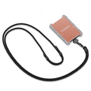 Spigen Universal Strap Set Crossbody & Wrist - Shoulder + Wrist Phone Strap (Black) - Image 10