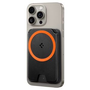 Spigen Valentinus MagSafe Wallet 3 Card, juodos spalvos - Image 3