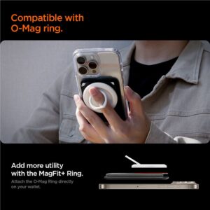 Spigen Valentinus MagSafe Wallet 3 Card, juodos spalvos - Image 4