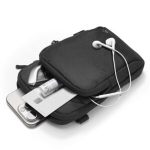 Spigen Klasden Universal Cross bag for Mobile, juodos spalvos - Image 4