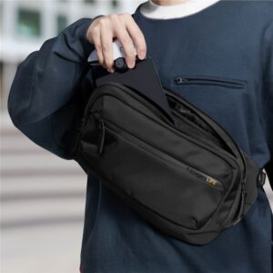 Spigen Klasden Sling Bag, juodos spalvos - Image 4