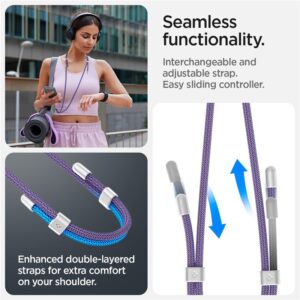 Spigen Universal Cross Body Strap 2 1 Pack, deep purple - Image 10