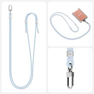 Spigen Universal Cross Body Strap 2 1 Pack, mute blue - Image 3