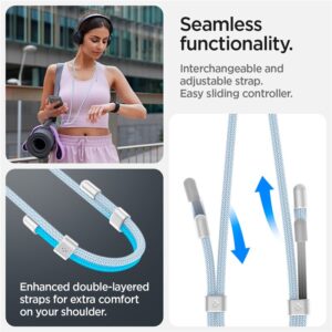 Spigen Universal Cross Body Strap 2 1 Pack, mute blue - Image 6