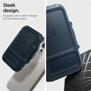 Spigen Lock Fit MagSafe Card Dėklas - Navy mėlynos spalvos - Image 11