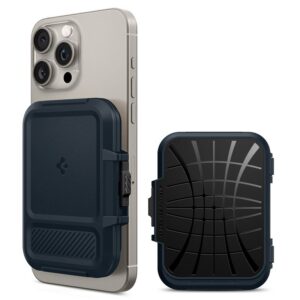 Spigen Lock Fit MagSafe Card Dėklas - Navy mėlynos spalvos - Image 10