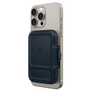 Spigen Lock Fit MagSafe Card Dėklas - Navy mėlynos spalvos - Image 16