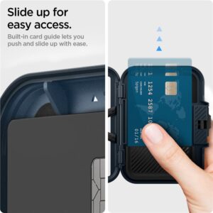 Spigen Lock Fit MagSafe Card Dėklas - Navy mėlynos spalvos - Image 19