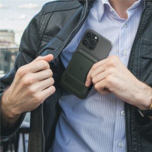Spigen Lock Fit MagSafe Card Dėklas - žalios spalvos - Image 20