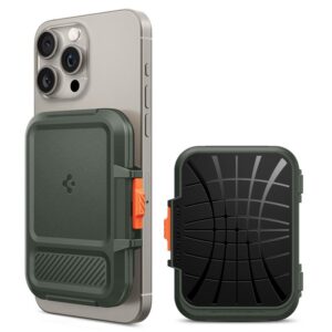 Spigen Lock Fit MagSafe Card Dėklas - žalios spalvos - Image 10