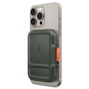Spigen Lock Fit MagSafe Card Dėklas - žalios spalvos - Image 17