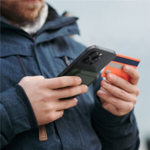 Spigen Lock Fit MagSafe Card Dėklas - žalios spalvos - Image 19
