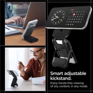 Spigen Tough Armor Pro Wallet MagSafe 5 Card, juodos spalvos - Image 5