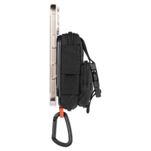 Spigen SNAP ZIP MagSafe dėklas juodos spalvos - Image 9