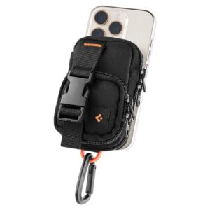 Spigen SNAP ZIP MagSafe dėklas juodos spalvos - Image 14
