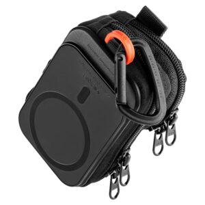 Spigen SNAP ZIP MagSafe dėklas juodos spalvos - Image 17