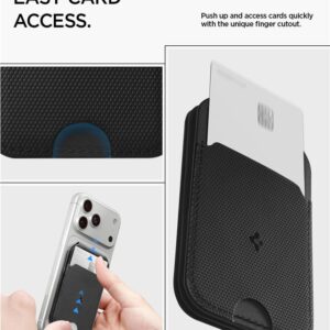 Spigen S314-2 Slim Fold Tripod MagSafe - Magnetic Wallet with Stand Function Black - Image 14