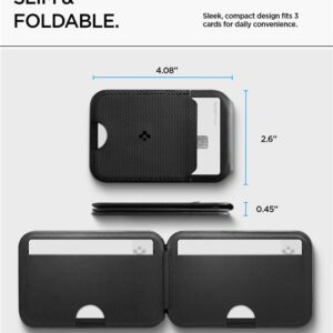 Spigen S314-2 Slim Fold Tripod MagSafe - Magnetic Wallet with Stand Function Black - Image 15