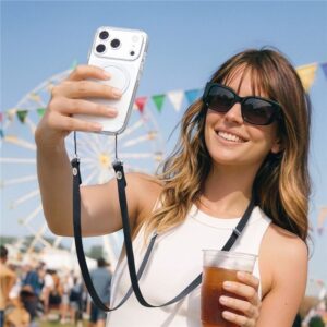 Spigen DA30L LAnyard Strap Crossbody black - Image 14
